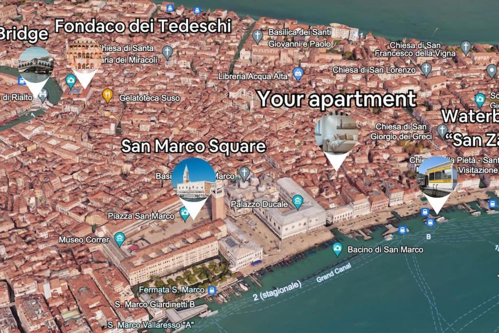 2 Min Da Piazza San Marco L-Home Venetië Buitenkant foto